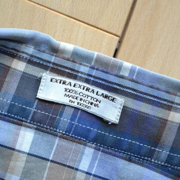 Peter Millar Button Down Shirt Plaid Size XXL - Picture 3 of 5